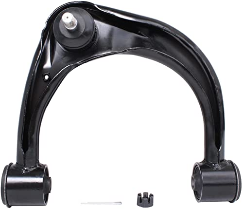Image of Detroit Axle - 6pc Front End Kit for 03-09 Lexus GX470 Toyota 4Runner, 07-09 FJ Cruiser, 4 Upper & Lower Control Arms 2 Outer Tie Rod Ends 2003 2004 2005 2006 2007 2008 2009 Replacement