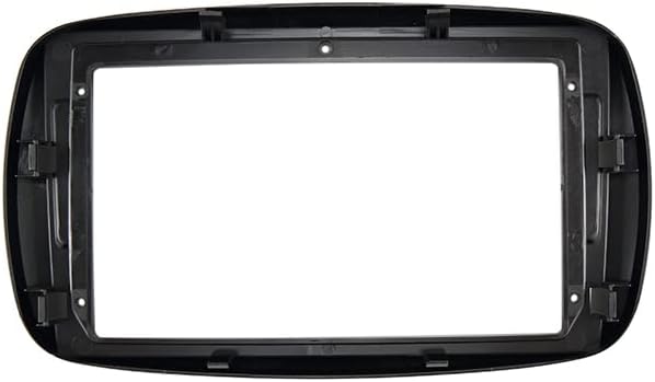 9 Inch 2 Din Android Head Unit Car Radio Frame Kit Compatible with Smart Fortwo 2015-2017 Auto Stereo Dash Fascia Trim Bezel Install Mount Kit