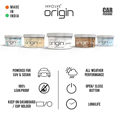 Image of Involve Origin Nectar Car Perfume 40g | Luxury Organic Car Air Freshener | Long Lasting Fragrance with DrivFRESH | Car Fresheners & Car Accessories 2026