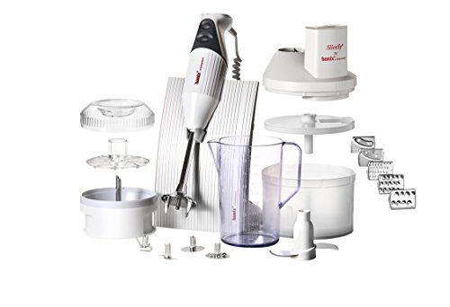 Preisvergleich Produktbild MX105076 Bamix Stabmixer-Set, weiß