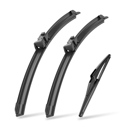 Image of Raidbee Windshield Wiper Blades Replacement for Jeep Renegade 2015 2016 2017 2018 2019 2020 2021 2022 2023 All-Season OEM Quality 3 Pack 22 inch+20 inch+10 inch