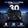 LTUAE Mini Wireless Microphone for iPhone & Android, 8g Mini Microphone Clip-On Mic with AI Noise Cancellation, 48kHz Hi-Fi Audio, 260ft Range, 36H Battery for YouTube, Vlogging & Live Streaming #3