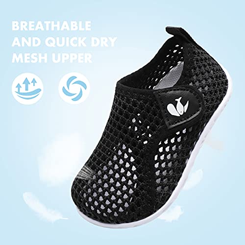 Image of FEETCITY Baby Boys Girls Water Sport Shoes Barefoot Kids Aqua Socks Quick-Dry Beach Swim Pool Shoes