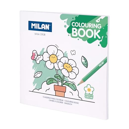 MILAN® Cuaderno para colorear 'Green & grow'