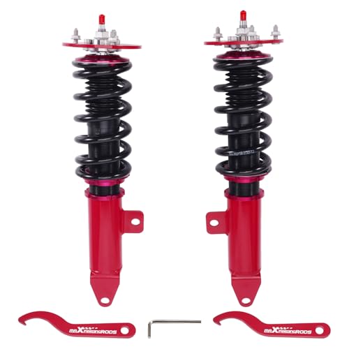 maXpeedingrods Front Red Coilovers