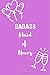 Produktbild Badass Maid of Honor: College Ruled Lined Notebook Journal, 6 X 9, 150 Sheets (300 Pages), Funny Gift for Bridesmaid, Matron of Honor, Bridal Party
