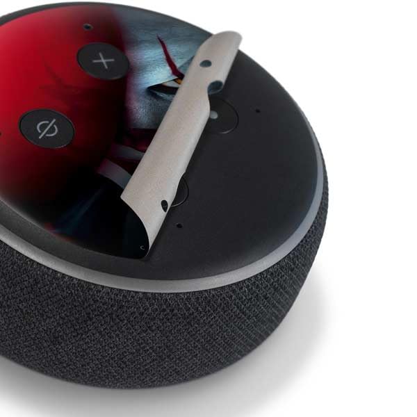 Skinit Decal Audio Skin Compatible with Amazon Echo Dot 3 - Officially Licensed Wizarding World IT Volume 2 It Chapter 2 Design