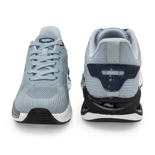Image of Red Tape Men's Sneakers White Round Toe Lace-Up Responsive Sole