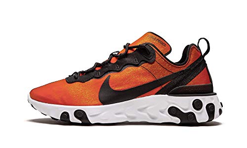 Nike Nike React Element 55 Prm Su19, Men's Track & Field Shoes, Multicolour (Black/Black/Tour Yellow/White 1), 6 UK (39 EU)