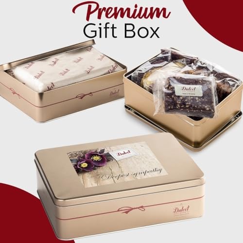 Dulcet Gift Basket Sympathy Party Tin Box, Sweet Treats, Snack Care Package, For Every Special Occasion –for Men & Women with Prime Delivery - Image 6