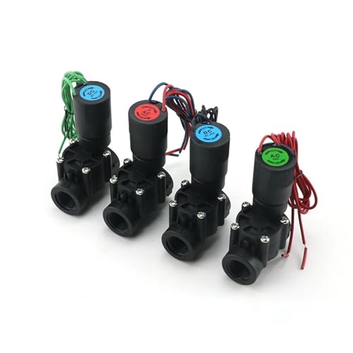 Électrovanne 1-1/4" AC24V vanne d'eau en nylon DN32 normalement fermée