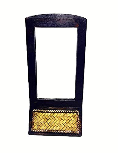 Wonderrun Board menu Holder Display on top Table Style Vintage Wooden for Sign List Food Service Equipment and Menu, Order Reservation Supplies