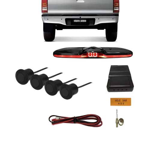 Sensor de Estacionamento c/Display Emborrachado Preto