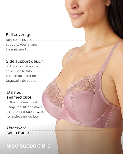 Image of Wacoal Women's Side Note Full Figure Underwire Bra