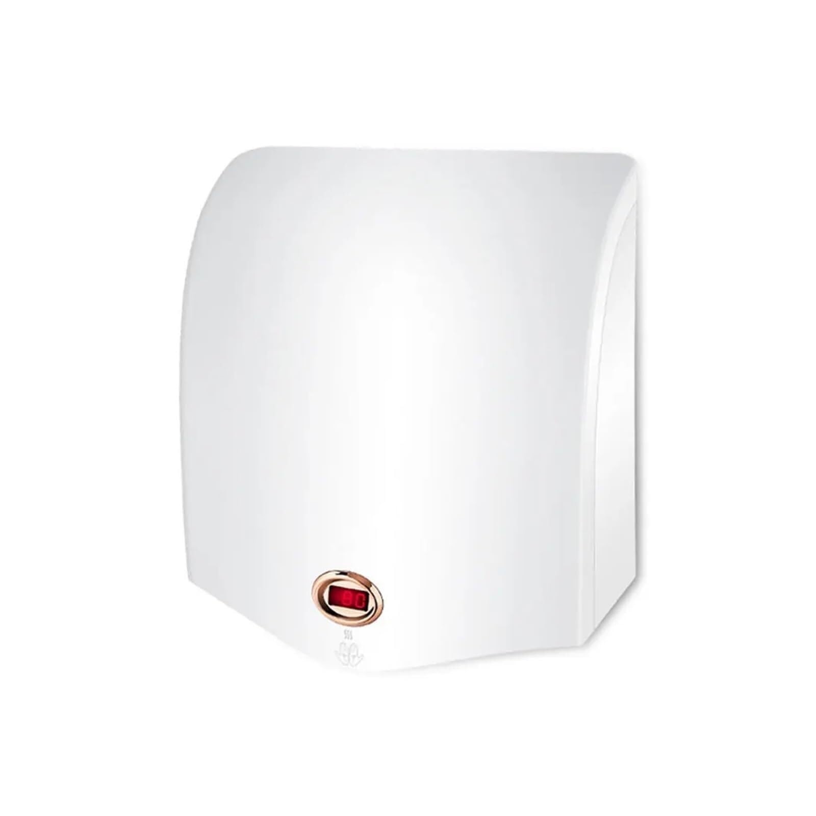POAHNCU Hand Dryer Fully Automatic Infrared Hand Dryer, Commercial Hotel With Intelligent Temperature Display for Bathroom Kitchen