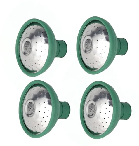 Universal Garden Watering Can Rose Head Water Sprinkler Sprayer Fits All Standard Size Watering Cans Watering Can Sprinkler Head for Watering Garden Flowers Indoor & Outdoor (4PCS)