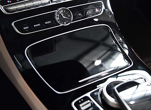 Marco cromado para portavasos Mercedes Benz E 2016-23 miniatura 5