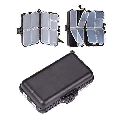 Lokken Doos Afneembare Aas Opbergdoos Plastic 9-Compartiment Multifunctionele onderdelen Doos Buiten Vistuig Accessoires Doos - Image 4
