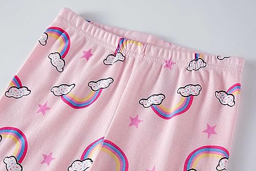 Image of KikizYe Girls Pajamas Set Kids Long Sleeve PJs Cotton Jammies