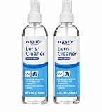 Equate Streak-Free Lens Cleaner, 8 oz Spray Bottle, 1 Count