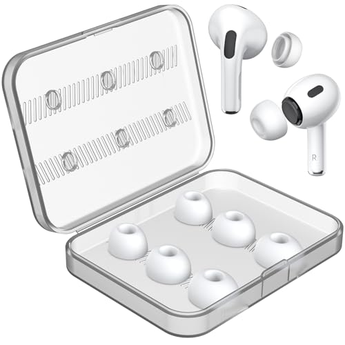 Link Dream Almohadillas de Repuesto para Airpods Pro y Airpods Pro 2 (2.ª generación), Almohadilla di Silicona con Orificio para ReduccióN de...