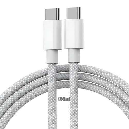 Image of Original Type C to Type C 60W Fast Charging Cable Compatible with iPhone 17, Air, iPhone 16,15 Pro /Max Series Macbook Air /Pro Samsung Galaxy S25, Ultra /S24 / S23 Flip Fold OnePlus