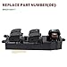 LCWRGS Master Power Window Switch Compatible with Camry 1997 1998 1999 2000 2001, Corolla 1998 1999 2000 2001 2002, Avalon 1998 1999, 84820-AA011