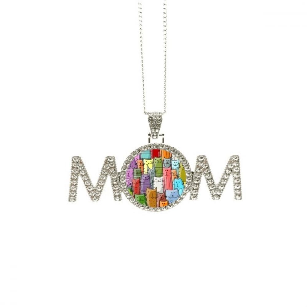 Collier pendentif chat mignon de taille M, bijou d'anniversaire