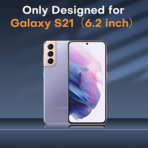 Image of TOCOL 6 Pack Compatible with Samsung Galaxy S21 5G 6.2 inch - 3 Pack Tempered Glass Screen Protector and 3 Pack Camera Lens Protector with [Installation Frame] HD Clear Bubble Free Case Friendly
