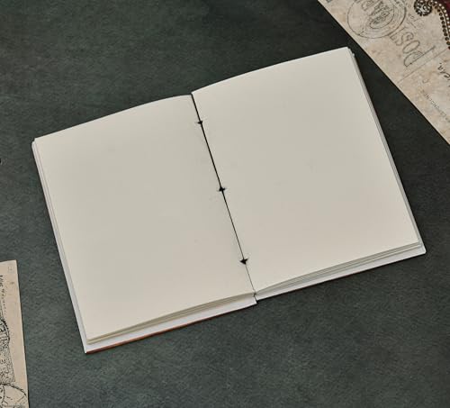 Image of Handmade Motivational Travel Diary | ?Get Lost and Find Yourself? Quote Journal with 125 GSM Recycled Paper (7x5 Inch)