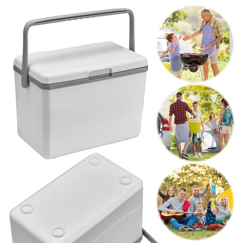 KOBONA Cooler Box 3L Insulated Cooler Box with Handle Leakproof Travel Cooler Boxes Cool Ice Box Heat Preservation Storage Cooler Box for Camping Beach Picnic Car - Image 7