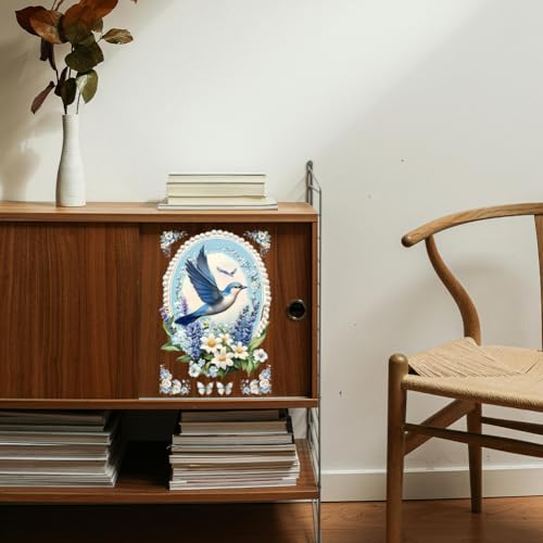 Calcomanías flores adhesivos autoadhesivos UV para renovar muebles sin pintar 8
