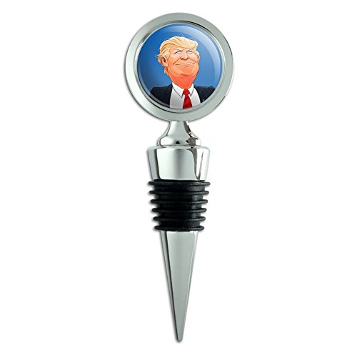 Happy Donald Trump Make America Great Wine Bottle Stopper