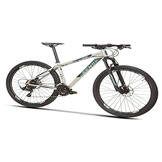 Bibicleta Montain Bike Aro 29 - Sense One 2021/2022 - Quadro Tamanho S - Cor Branco/Preto//Verde, 15