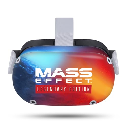 Head Case Designs Officially Licensed EA Bioware Mass Effect Logo Key Art Legendary Graphics Vinyl Sticker Skin Decal Cover Compatible with Meta Quest 2