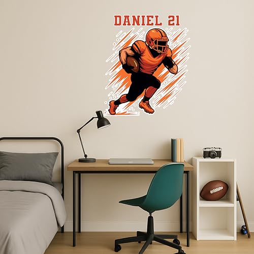 Vinilos decorativos de fútbol para habitación de niños miniatura 2
