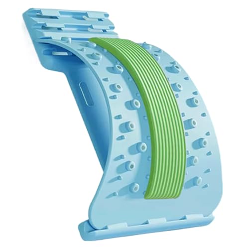 Opdestn Rückenstrecker 3-stufig verstellbar | Lumbaler Stretcher,Rutschfester Massagegerät Wirbelsäulenkorrektor Für Muskelerholung Fitness Männer Frauen Workout Zu Hause Schlaf Opdestn Rückenstrecker 3-stufig verstellbar | Lumbaler Stretcher,Rutschfester Massagegerät Wirbelsäulenkorrektor Für Muskelerholung Fitness Männer Frauen Workout Zu Hause Schlaf