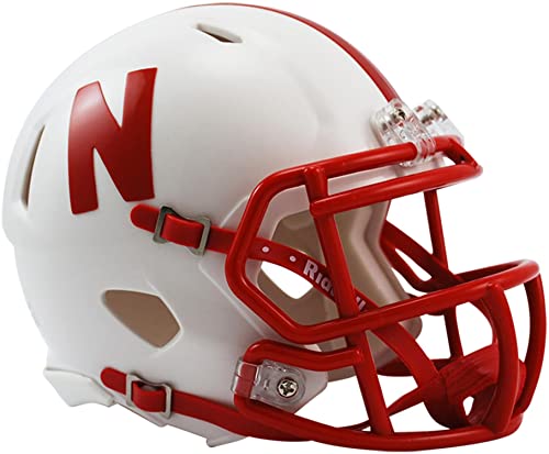 Riddell Nebraska Cornhuskers Revolution Speed Mini Football Helmet - College Mini Helmets