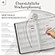 Lebenskompass® Lehrerkalender 2025 2026 DIN A4 ”Bliss” Hardcover Schulplaner für die Unterrichtsvorbereitung - idealer Planer für Lehrerinnen und Lehrer