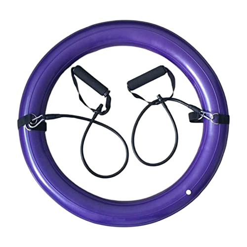 Soporte de estabilidad para pelota inflable fitness y bandas de resistencia extraíbles