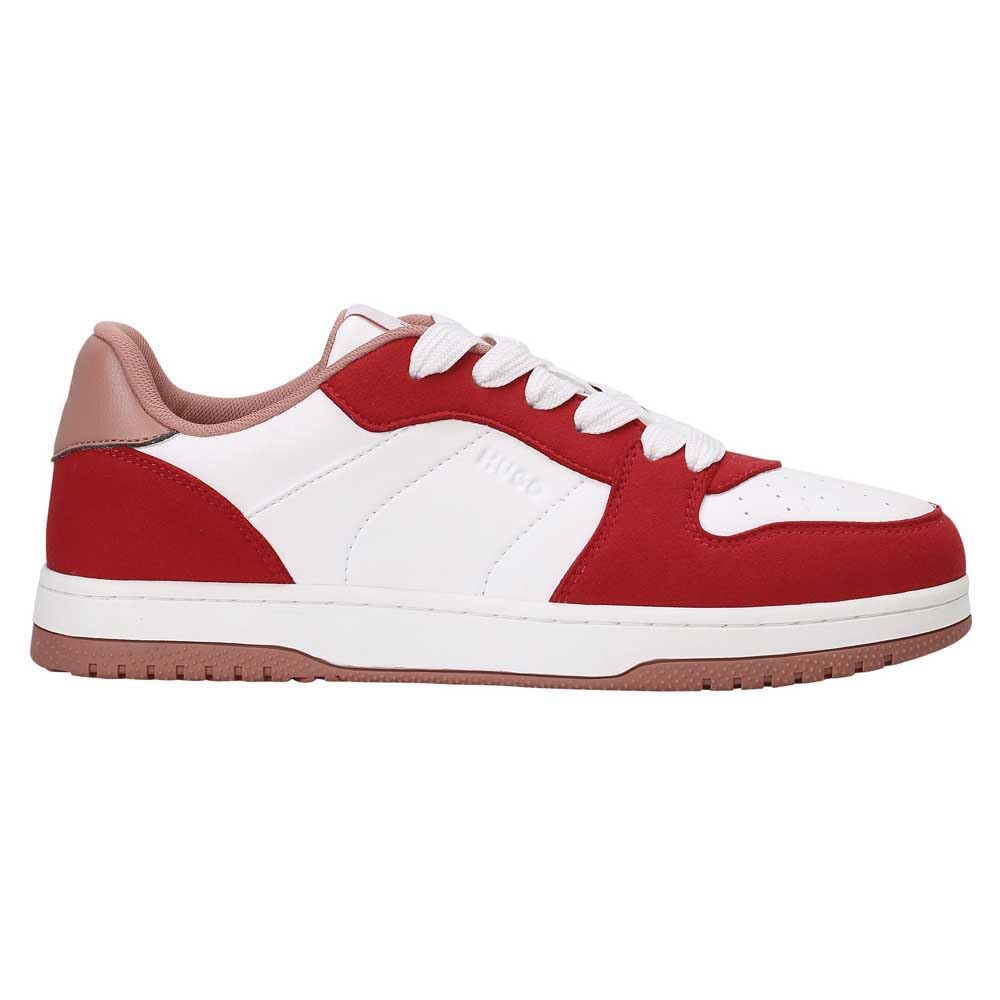 Hugo Women's Hadrian_Tenn_pusd Sneaker, Open Red641, 2.5 UK