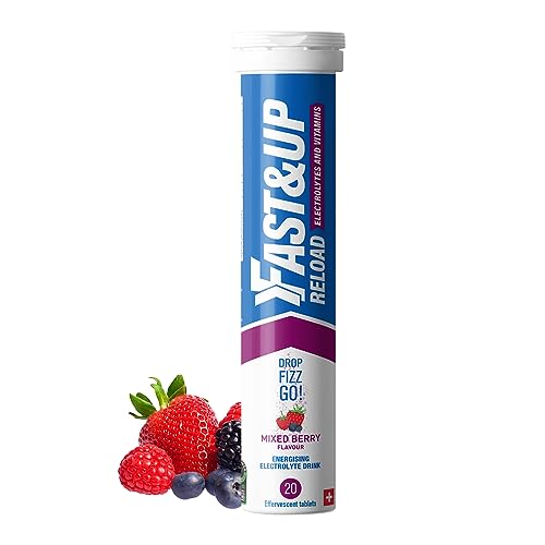 Fast&Up Reload – Mixed Berry - Instant Electrolytes & Hydration - 20 Effervescent Tablets