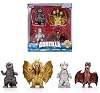 Jada Godzilla Metalfigs Paquete de 4 Monstruos Toho Figuras coleccionables escala 2.5 pulgadas – Godzilla, Mechagodzilla, Ghidorah, Rodan juguetes 2