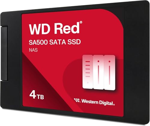 Amazon | WD Red SATA SSD 内蔵 4TB 2.5インチ (読取り最大 560MB/s