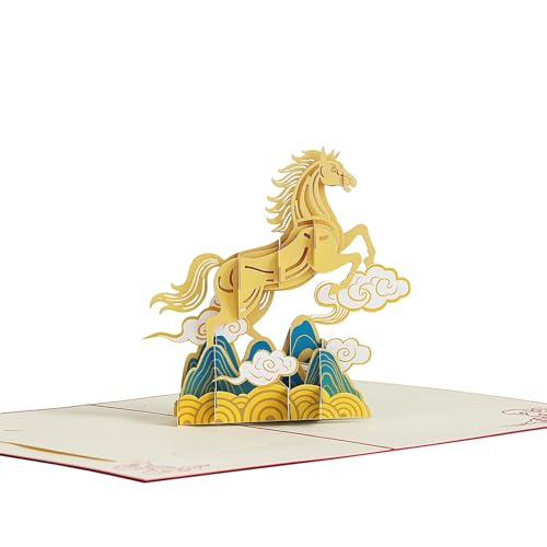 Carte de vœux pop-up 3D artisanale symbole du succès pour fêtes - 5