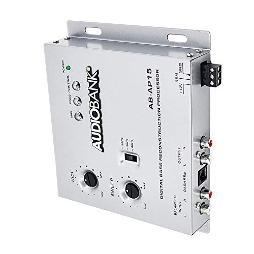 Procesador de graves digital de audio para coche y restauración de sonido crossover 4