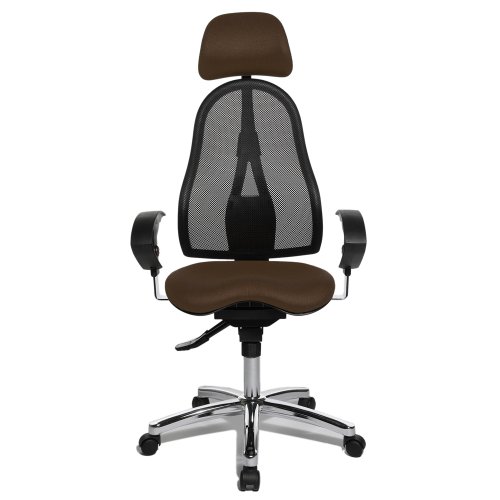 Preisvergleich Produktbild Topstar Fitness-Drehstuhl Sitness 45, schwarz / braun
