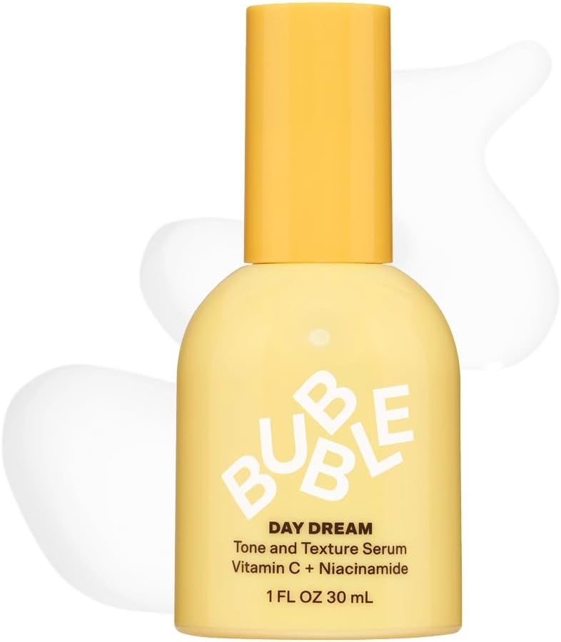 Day Dream Vitamin C Serum - Lightweight Hydrating Face Serum with Niacinamide + Ceramides - Helps Even Skin Tone & Improve Texture from Sun Damage - Summer Skin Care Essential (30ml)