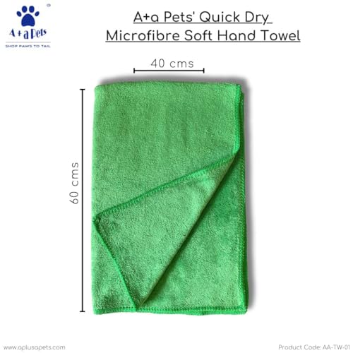 Image of A+a Pets' Set of 3 Water Bottle(500ml), Dry Shampoo(250ml), Microfiber Towel | Quick Clean | Travel | Poo Bags | Treats | Easy to Carry | Combo Gift for Dogs & Cats