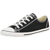 Converse Womens Chuck Taylor All Star Dainty Ox Sneaker Black Size 9